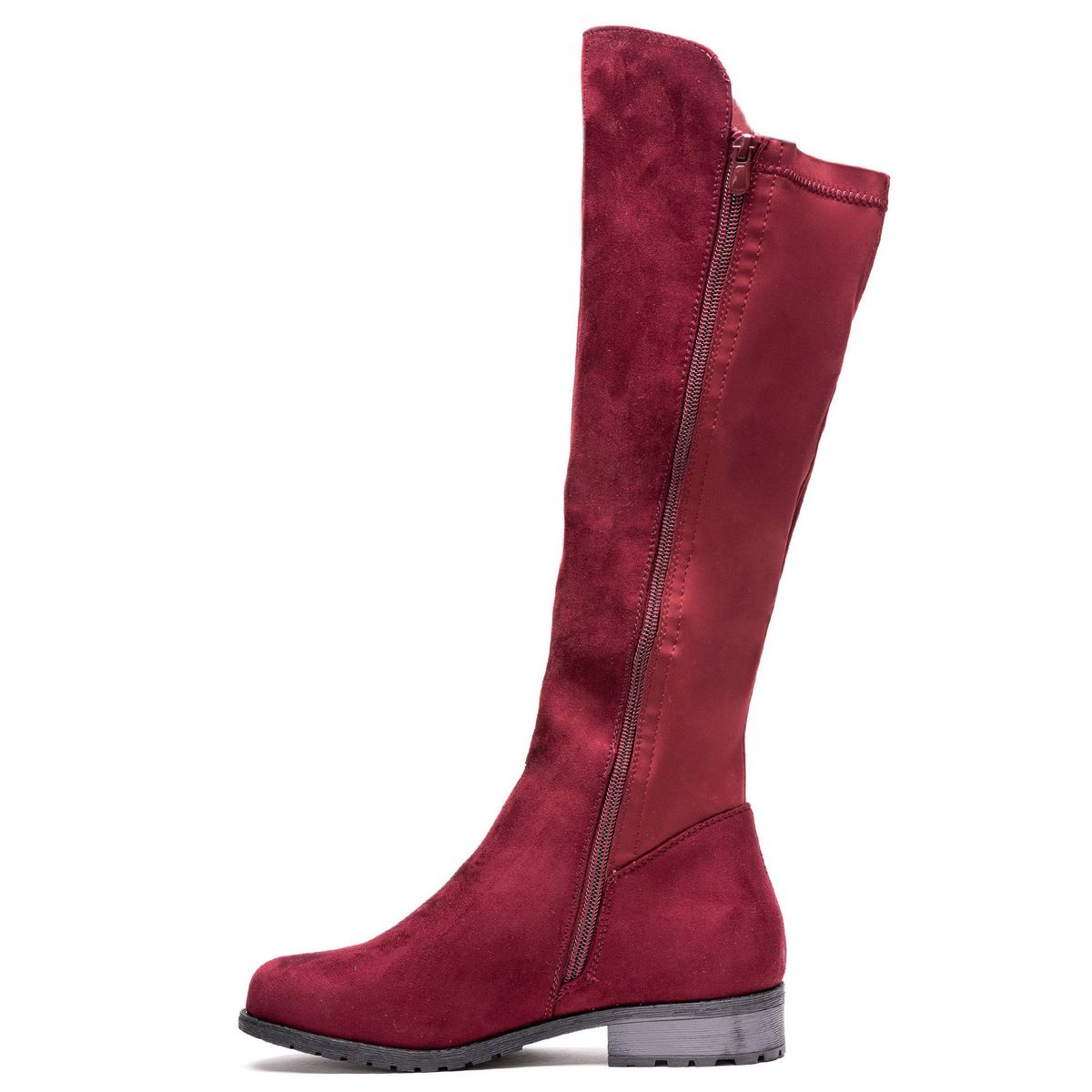 THUNDER BLUE - Bota Mujer Burdeo Long Thunder Blue