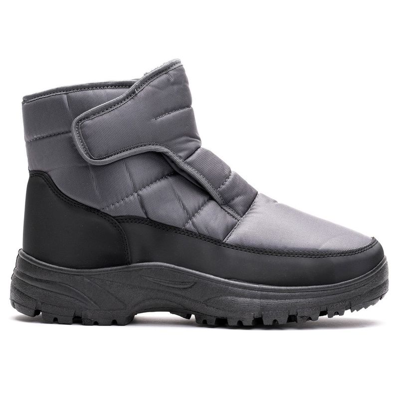 CHANCLETA - Bota Hombre Gris Invernal Chancleta
