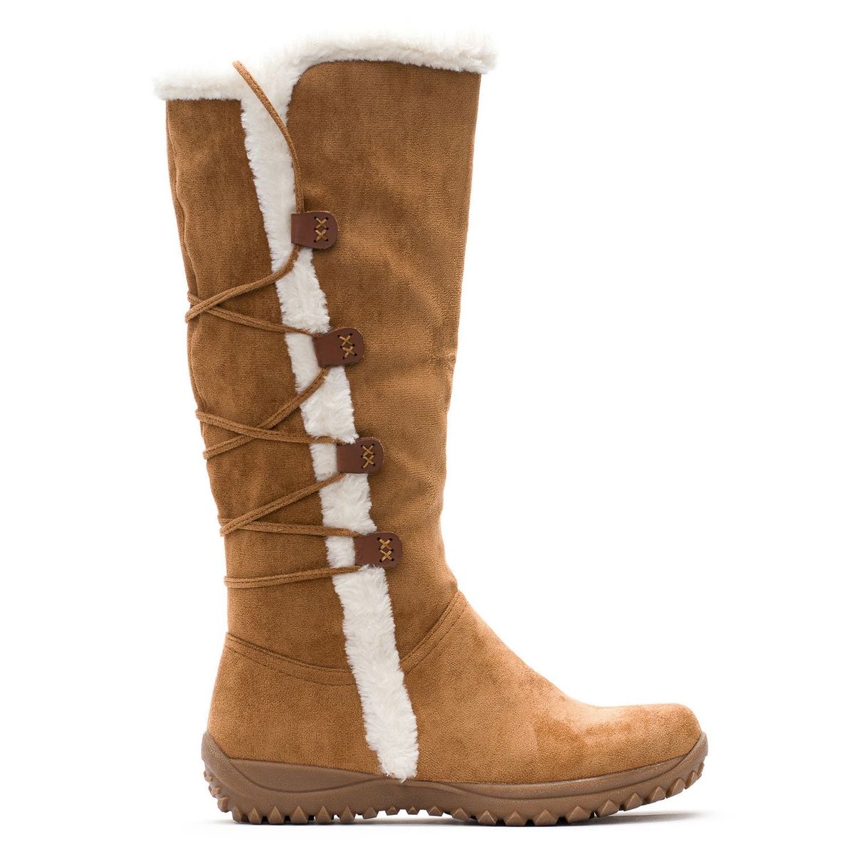 CHANCLETA - Bota Mujer Camel Rovanim Chancleta