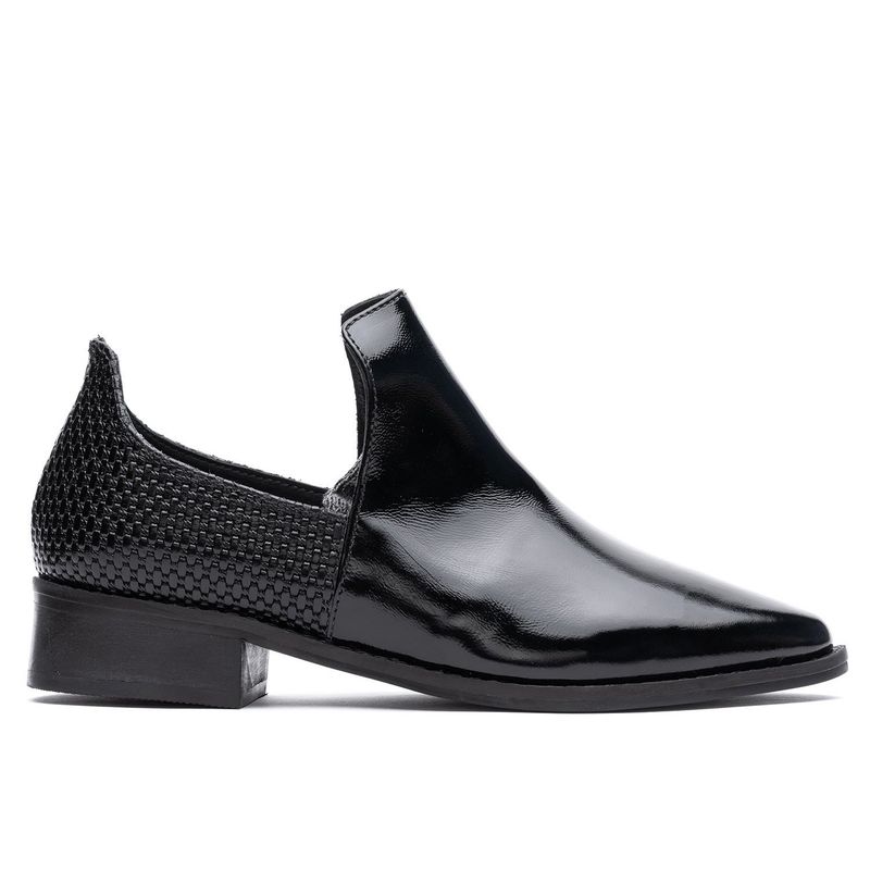 BARRIENTOS - Zapato Cuero Talca Negro Barrientos