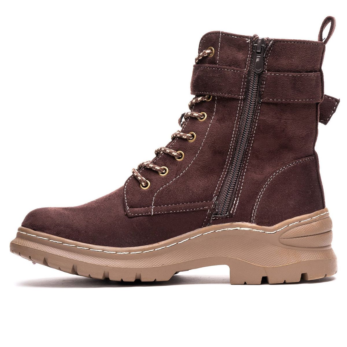 THUNDER BLUE - Bota Mujer Cafe Moro Larkey Thunder Blue