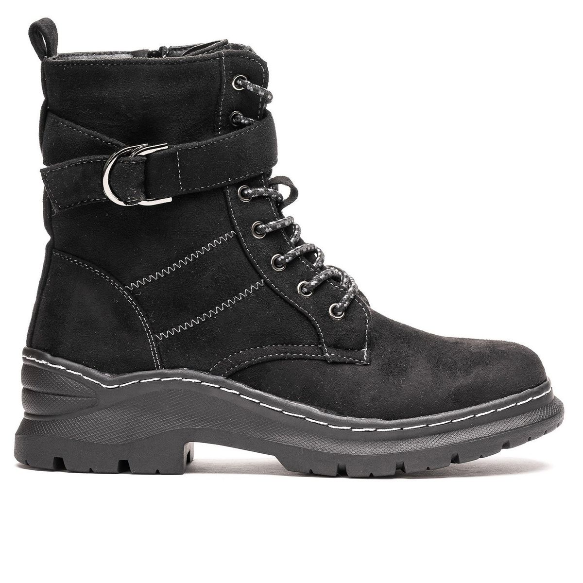 CHANCLETA - Bota Mujer Negro Larkey Chancleta