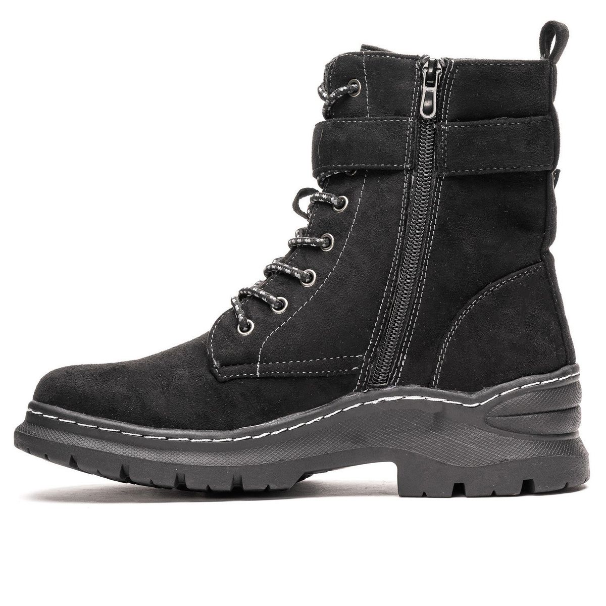 CHANCLETA - Bota Mujer Negro Larkey Chancleta