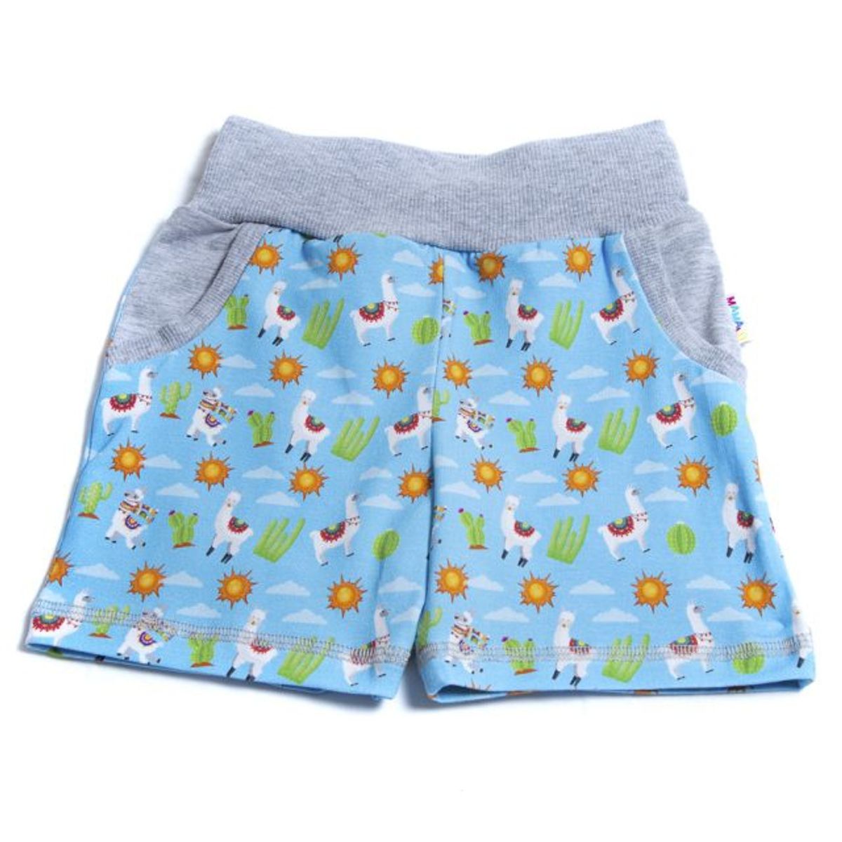 MAMALU - Short con bolsillos llamas nortinas