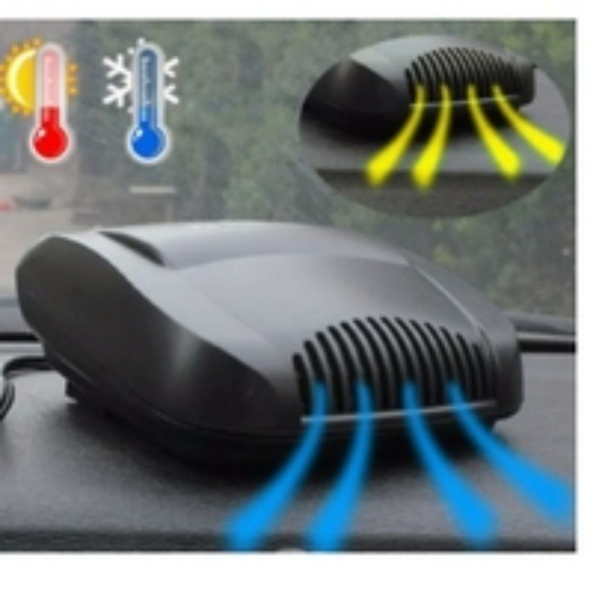 GENERICO - Calefactor Para Auto 12v 200w 2en1