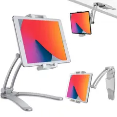 NEWO - Soporte iPad Tablet Celular Pared Escritorio Aluminio