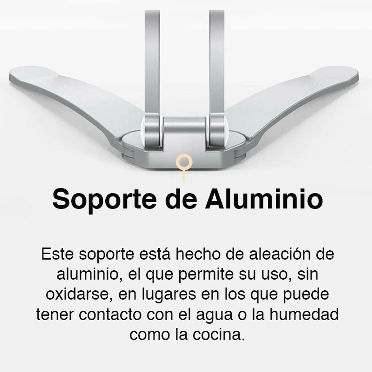 NEWO - Soporte iPad Tablet Celular Pared Escritorio Aluminio