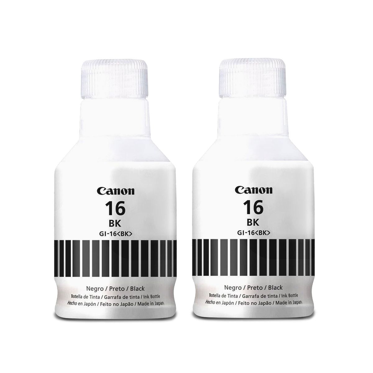 CANON - 2 Tintas Canon Gi16 Negras Genuinas gi-16 Gx6010 Gx7010 (170ml) C/iva