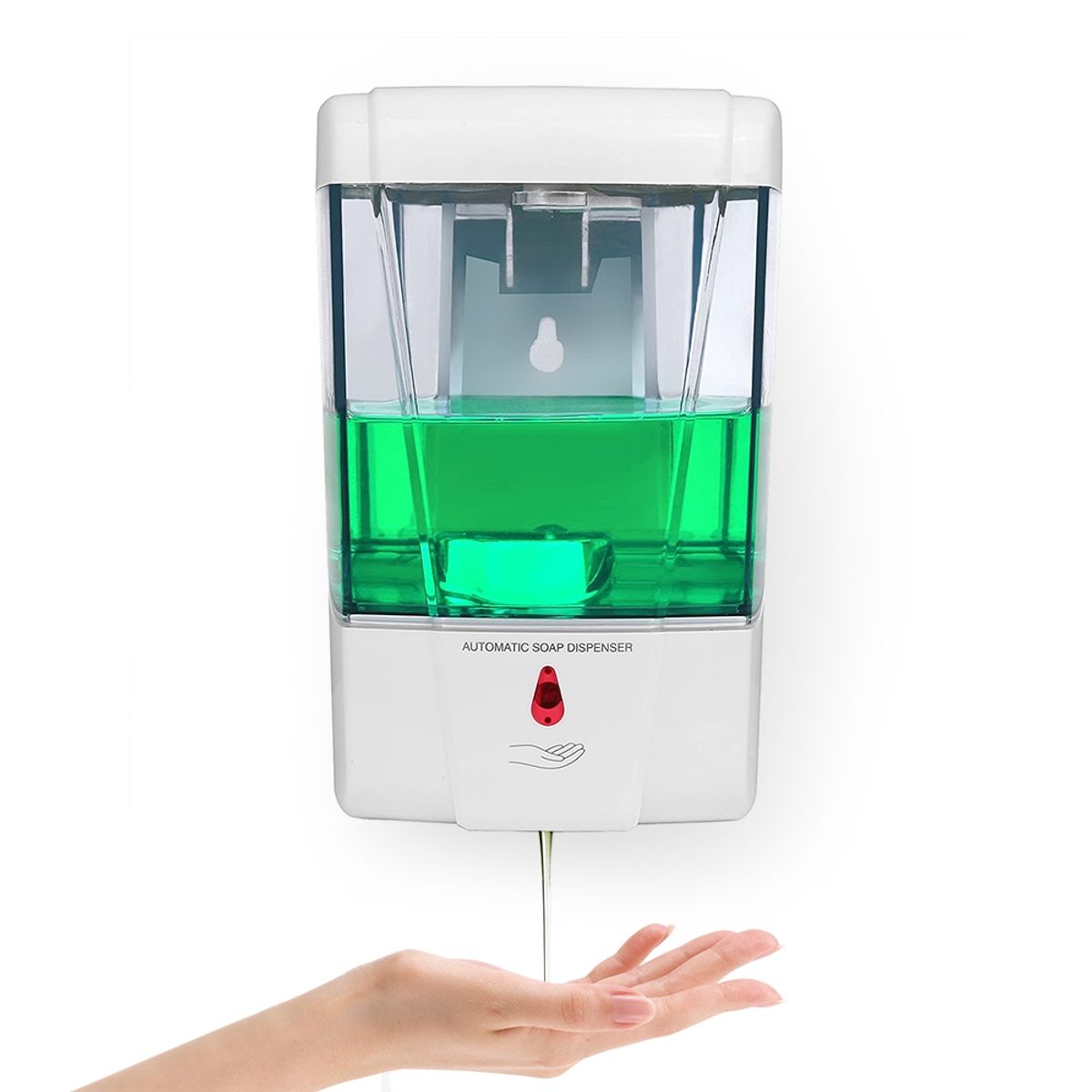 GENERICO - Dispensador automático de jabón alcohol gel sin contacto 700ml