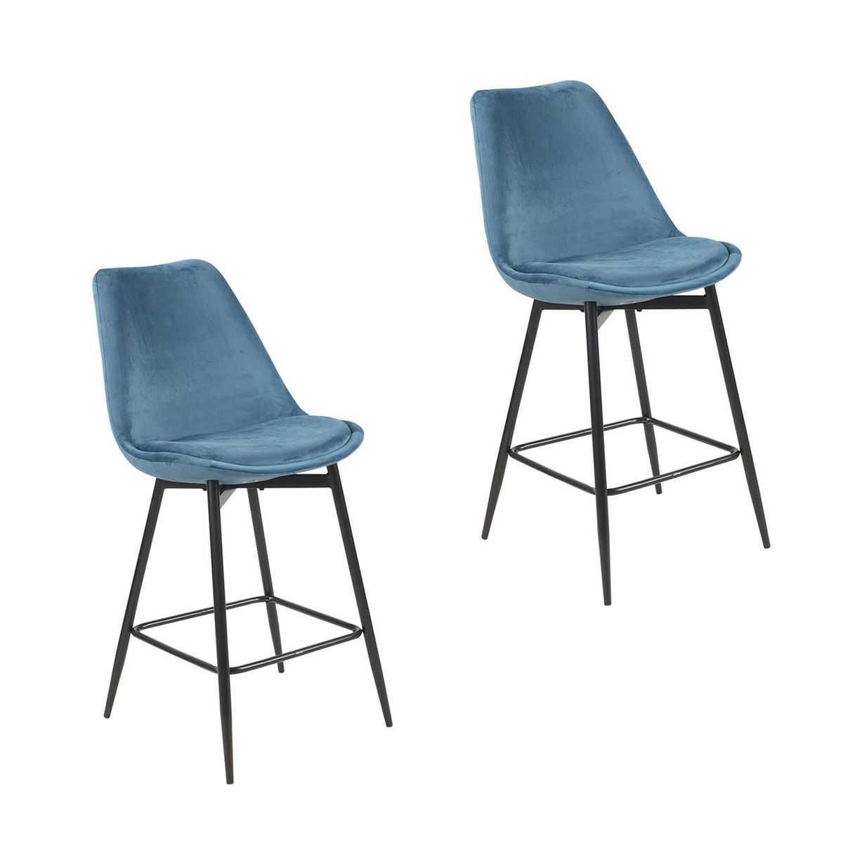 NOVAHUS - PACK 2 SILLA DE BAR ATLANTA