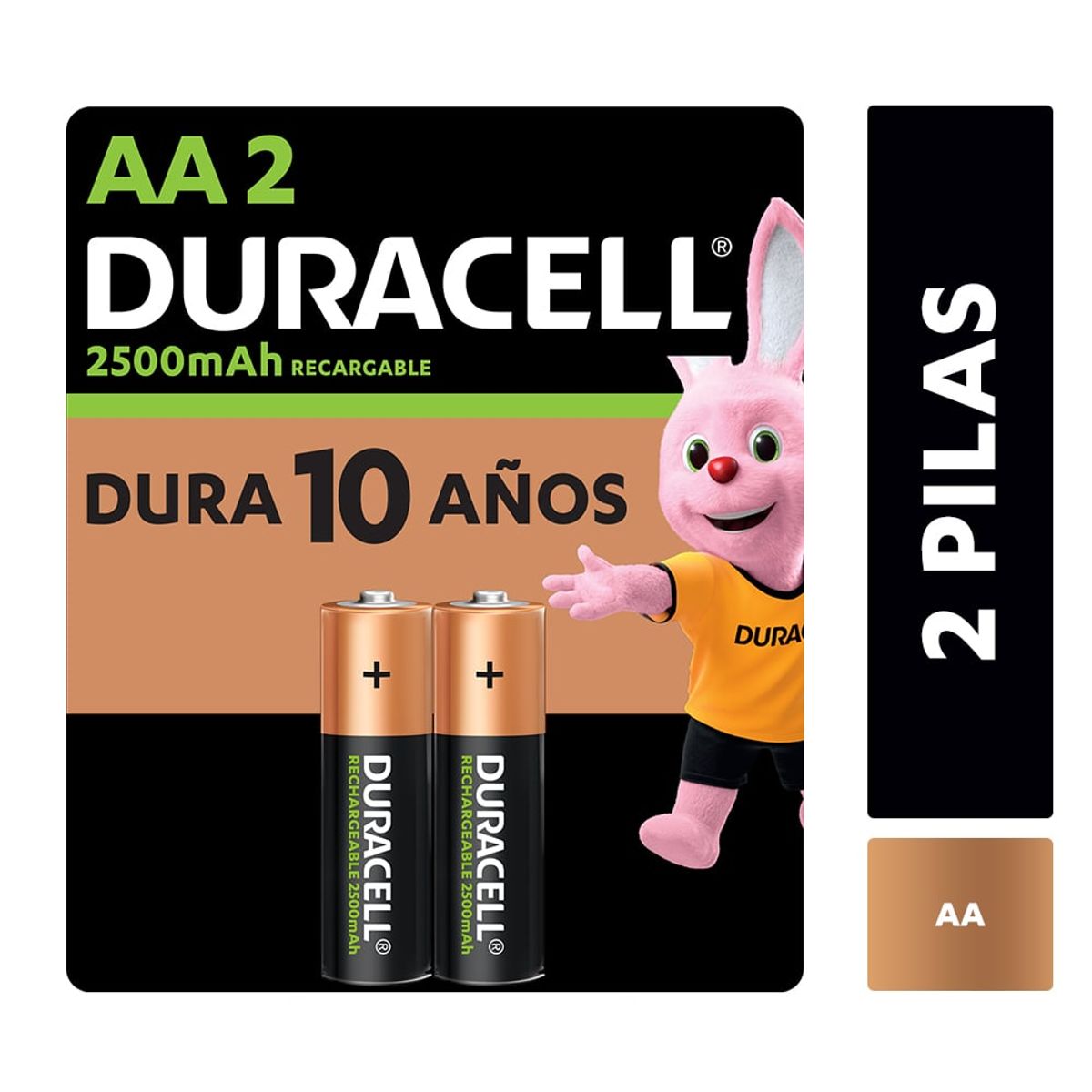 DURACELL - Pila Recargable Duracell Tamaño Aa X2 / Superstore
