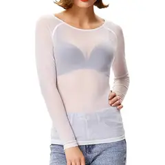 GARSIL - Polera Camiseta De Panty Para Mujer