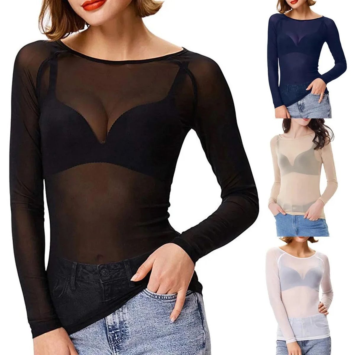 GARSIL - Polera Camiseta De Panty Para Mujer