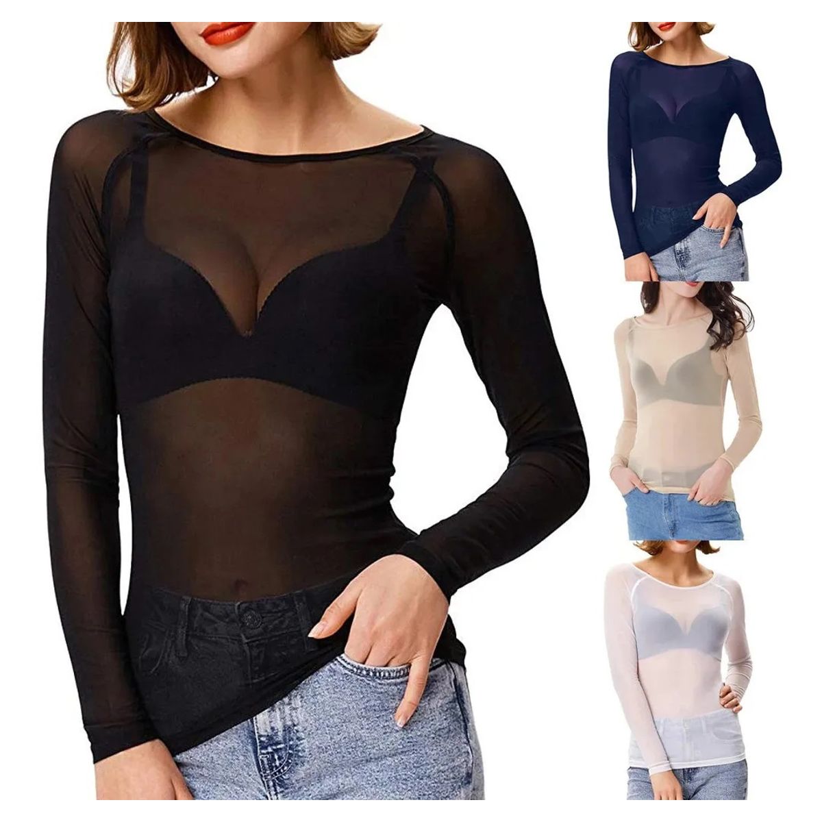 GARSIL - Polera Camiseta De Panty Para Mujer