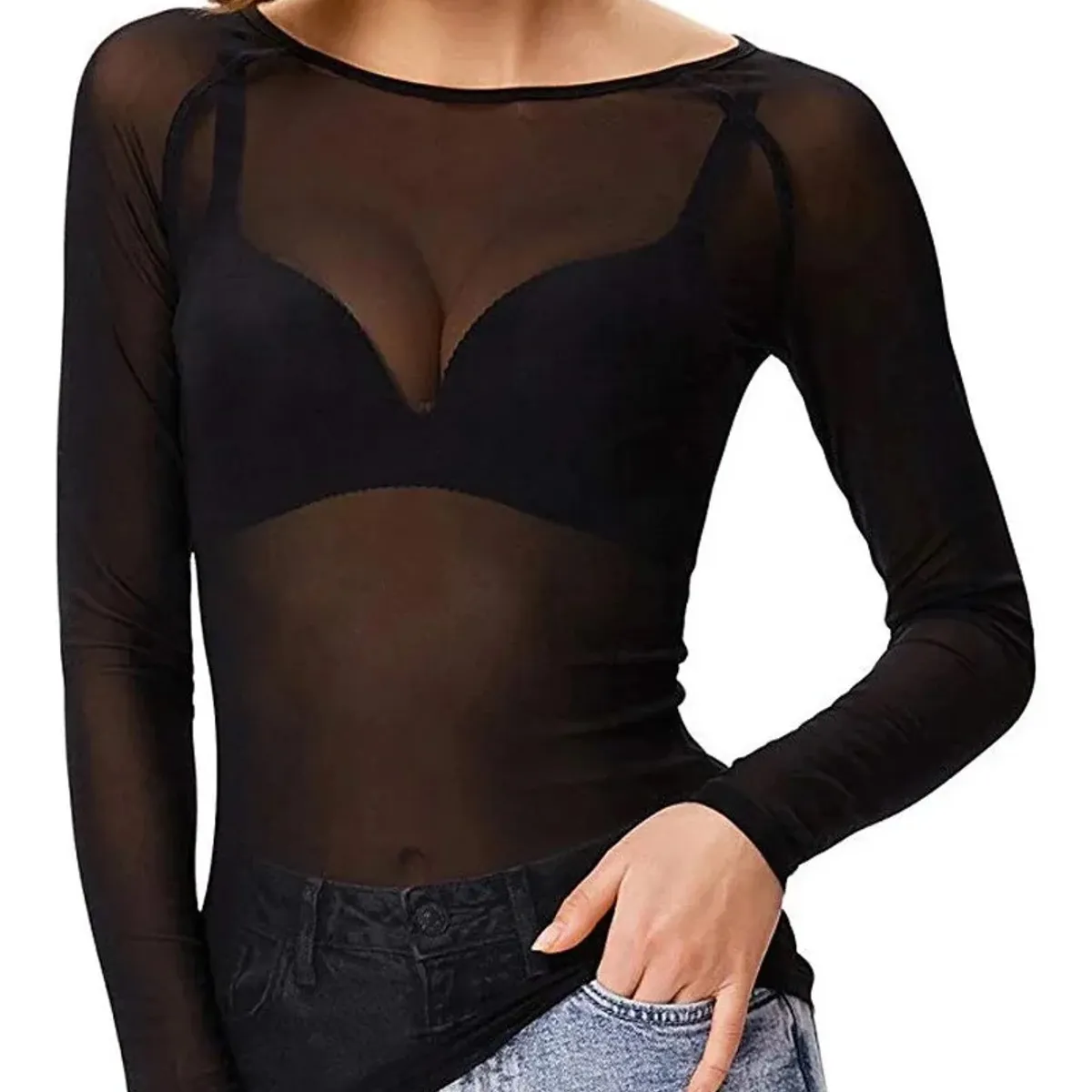 GARSIL - Polera Camiseta De Panty Para Mujer