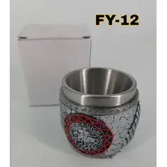 UNIVERSAL - VASO CRUZADA ACERO INOX 50 ML FY-12