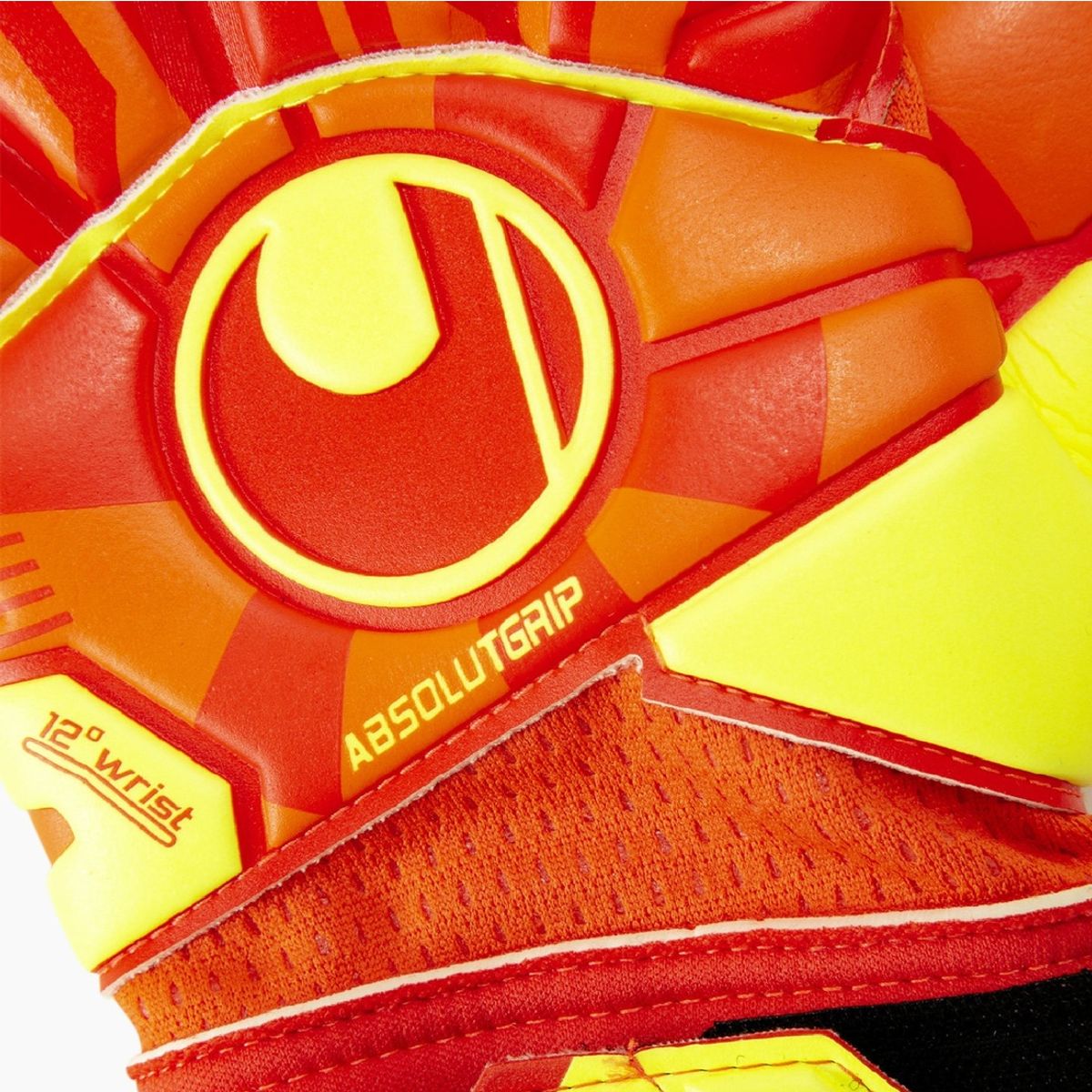 UHLSPORT - Guantes Arquero Uhl Dynamic Impulse Abs Finger Surr Na/Am UHLSPORT