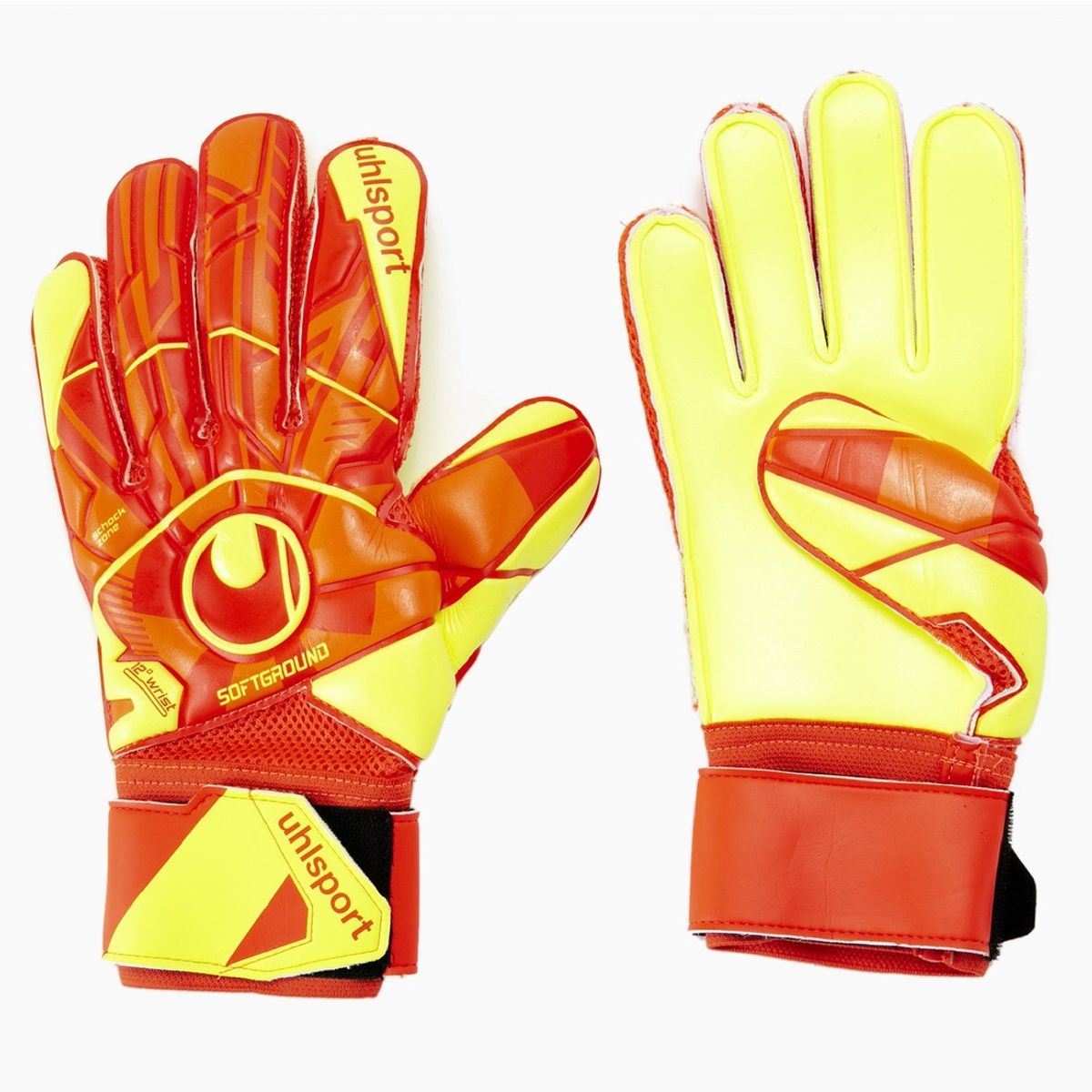 UHLSPORT - Guantes Arquero Uhl Dynamic Impulse Soft Flex Frame (Férula ) Na/Am UHLSPORT