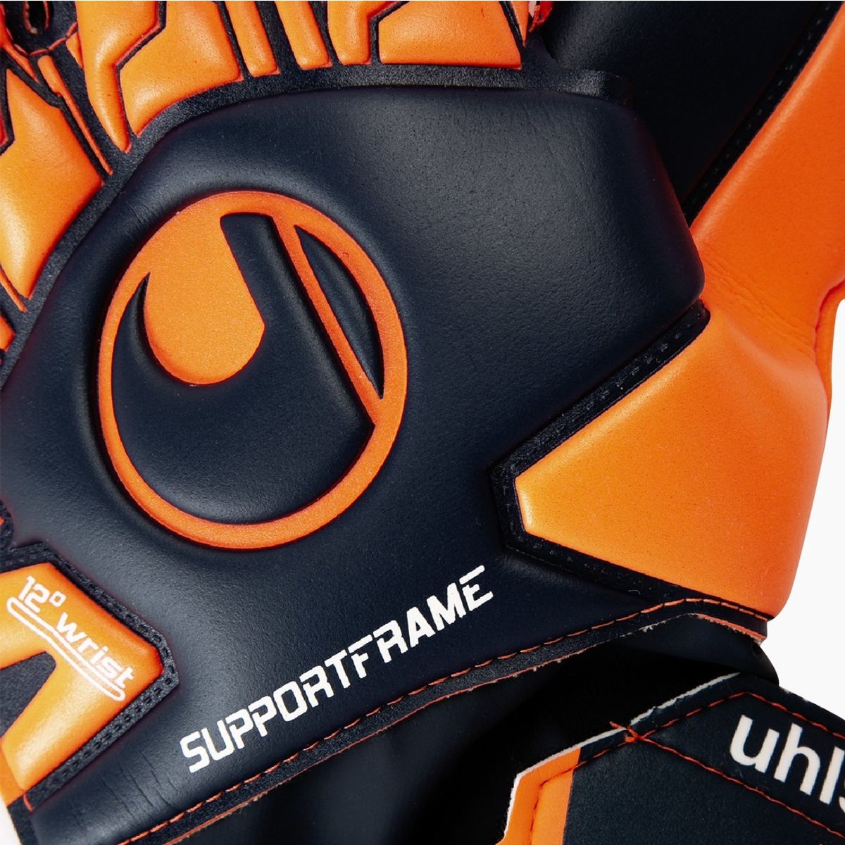 UHLSPORT - Guantes Arquero Next Level Soft ( férula )Sf Azul/Rojo Fluor Uhlsport UHLSPORT