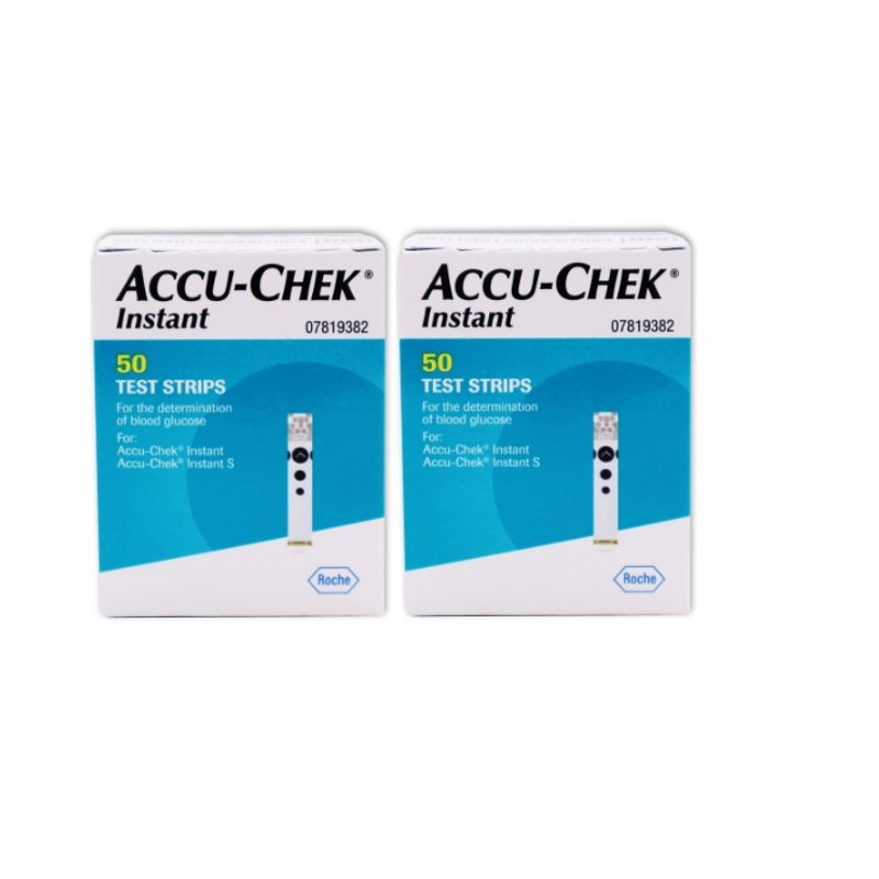 ACCU CHEK - 100 Tiras Reactivas Accu Chek Instant // Cintas