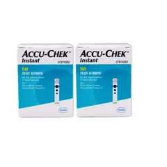 ACCU CHEK - 100 Tiras Reactivas Instant // Cintas