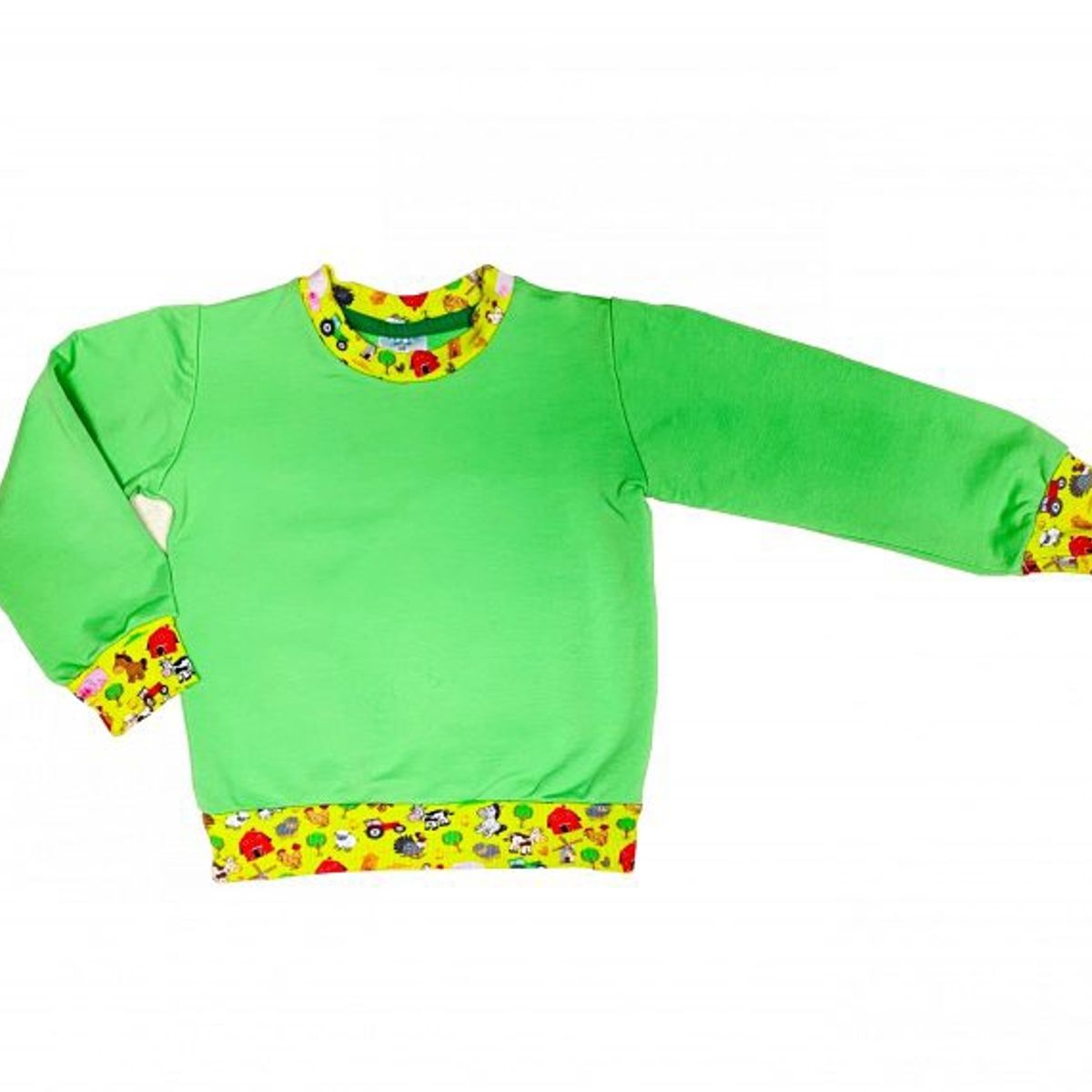 MAMALU - Polerón basic cuello redondo verde