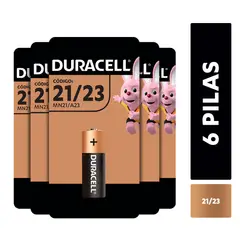 DURACELL - Pila Alcalina MN21/A23 12v 6 Unidades