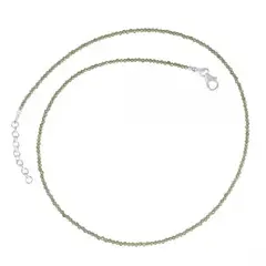 ROKASS JOYAS - COLLAR PLATA PERIDOTO