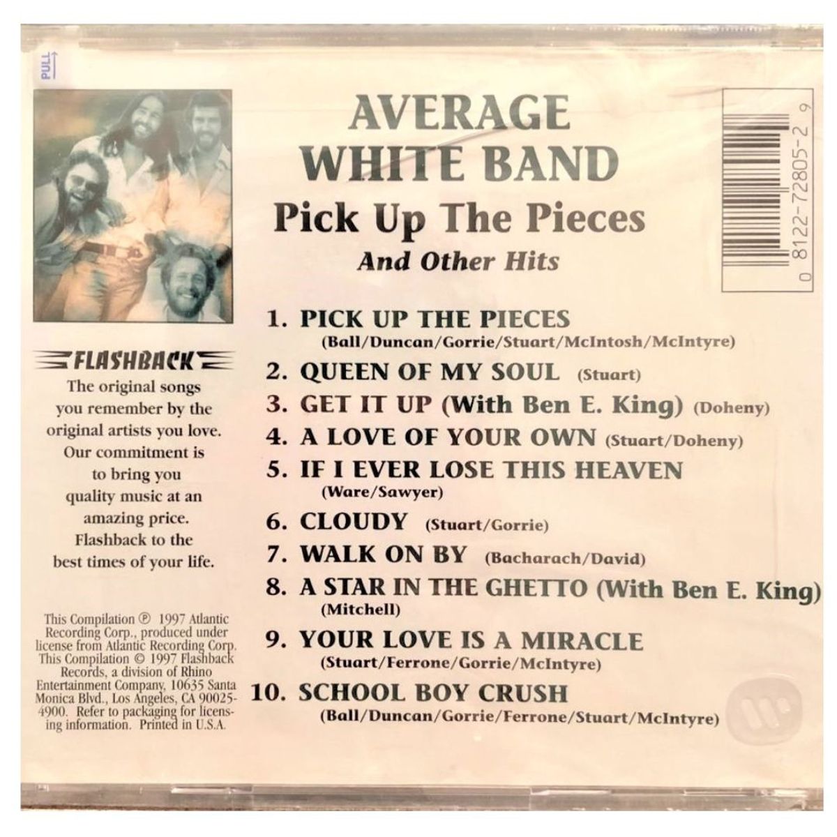 GENERICO - AVERAGE WHITE BAND - PICK UP THE PIECES AND OTHER HITS CD