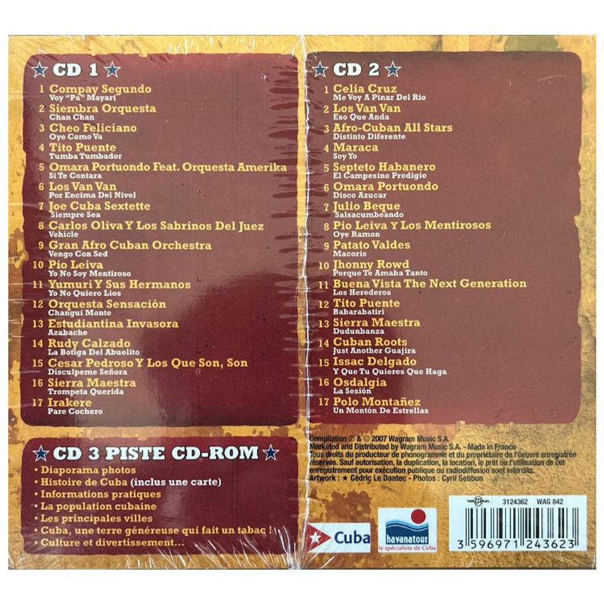HITWAY MUSIC - CUBA CALIENTE - VARIOUS (2CD) - CD HITWAY MUSIC