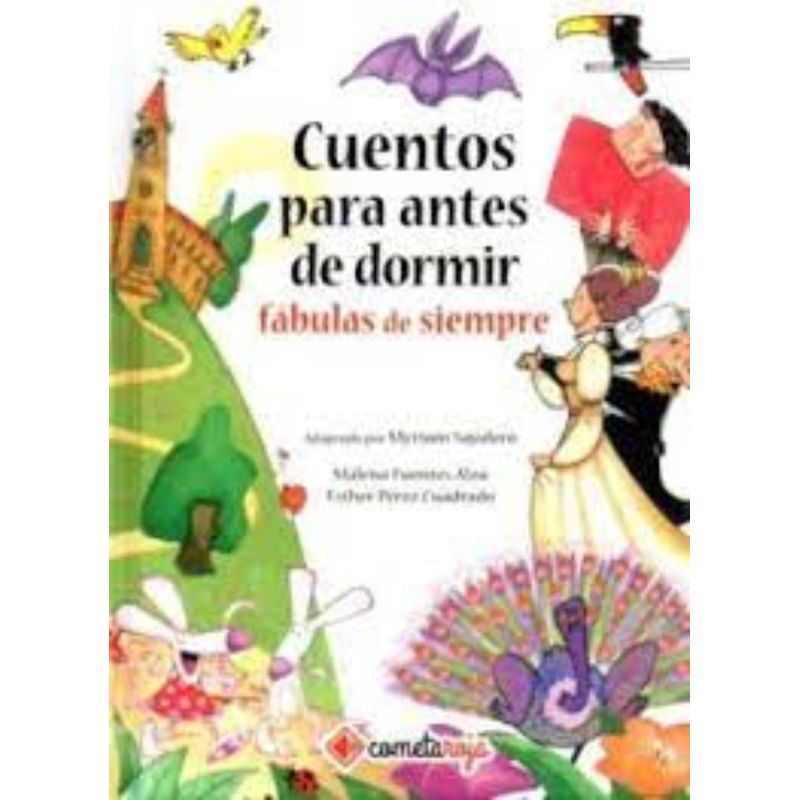 TOP10BOOKS - LIBRO CUENTOS PARA ANTES DE DORMIR. FABULAS DE SIEMPRE -376-