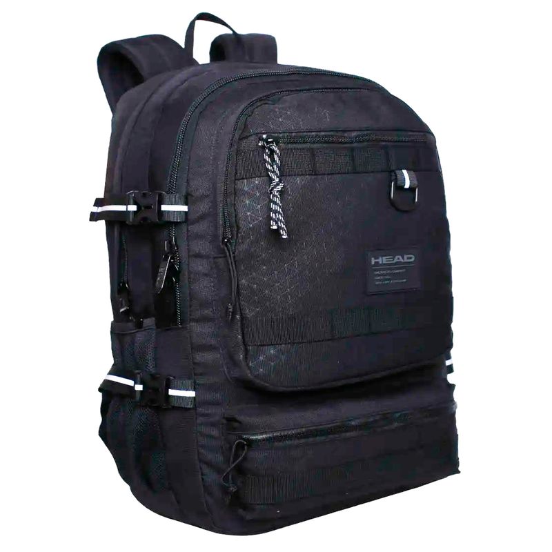 HEAD - Mochila Expedition 22 Rombos Melange Negro Head
