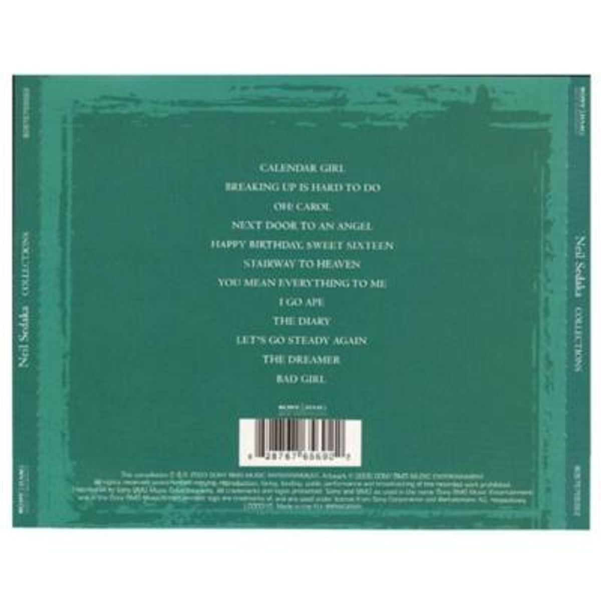 HITWAY MUSIC - NEIL SEDAKA - COLLECTIONS - CD HITWAY MUSIC