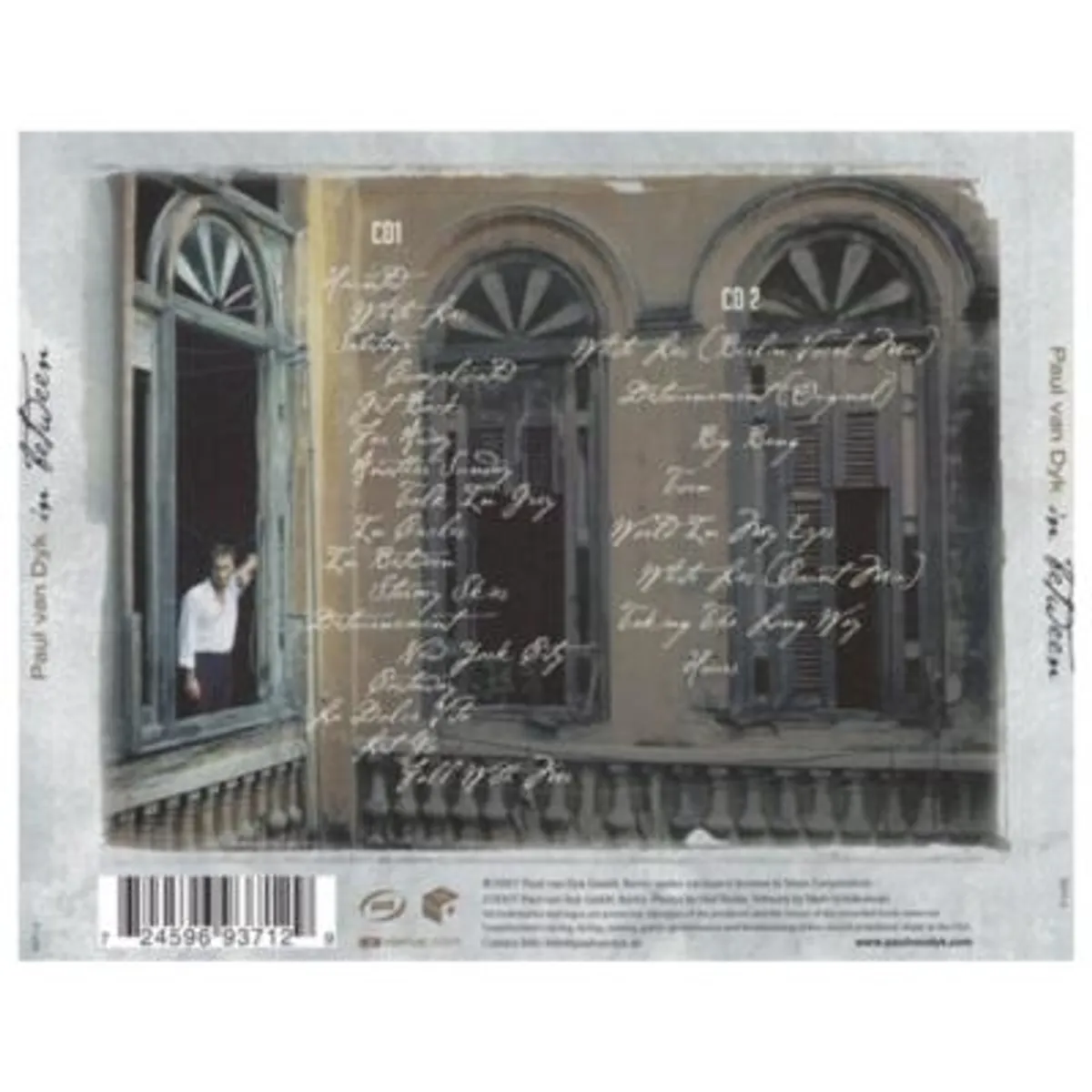 HITWAY MUSIC - PAUL VAN DYK - IN BETWEEN LTD (2CD) - CD HITWAY MUSIC