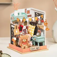 ROBOTIME - Sweet Bedroom Dulce Habitación Miniatura Puzzle 3d