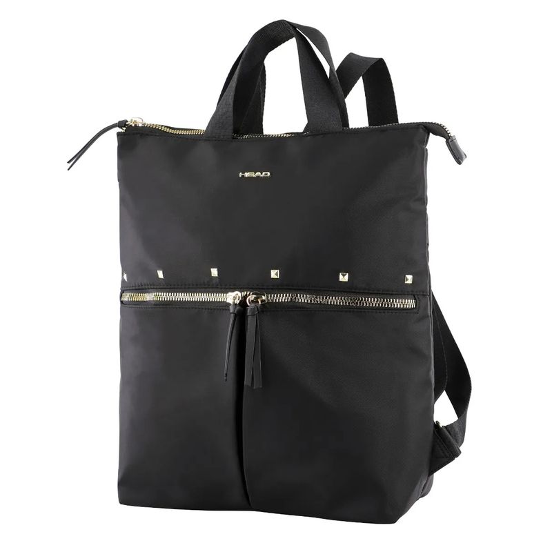 HEAD - Cartera Mochila Ejecutiva Silver Negro Head