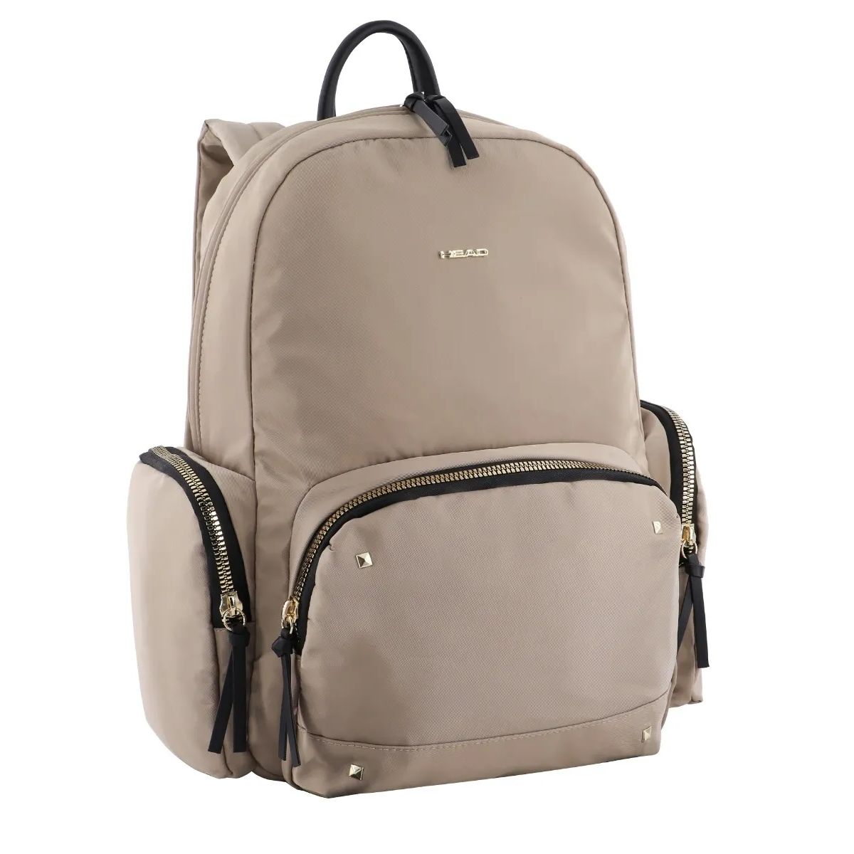 HEAD - Mochila Gold Ejecutiva Tachas Beige Mujer Head