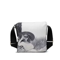 HEAD - Cartera Bolso Reflex Blanco Negro