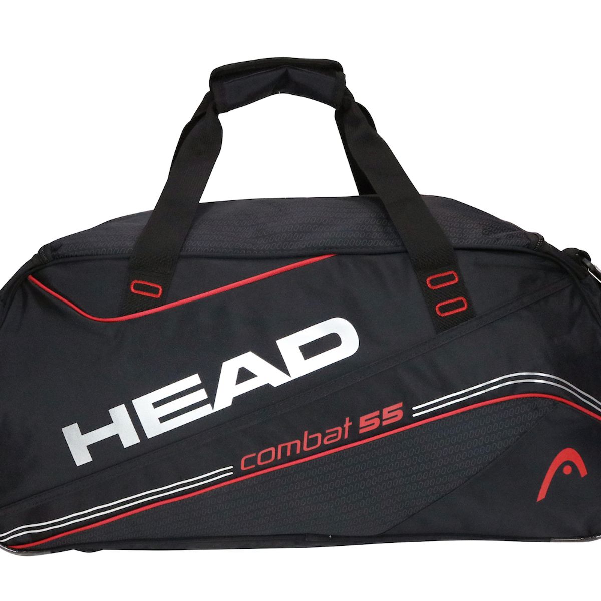 HEAD - Bolso Deportivo New Combat 55 Negro Rojo Head