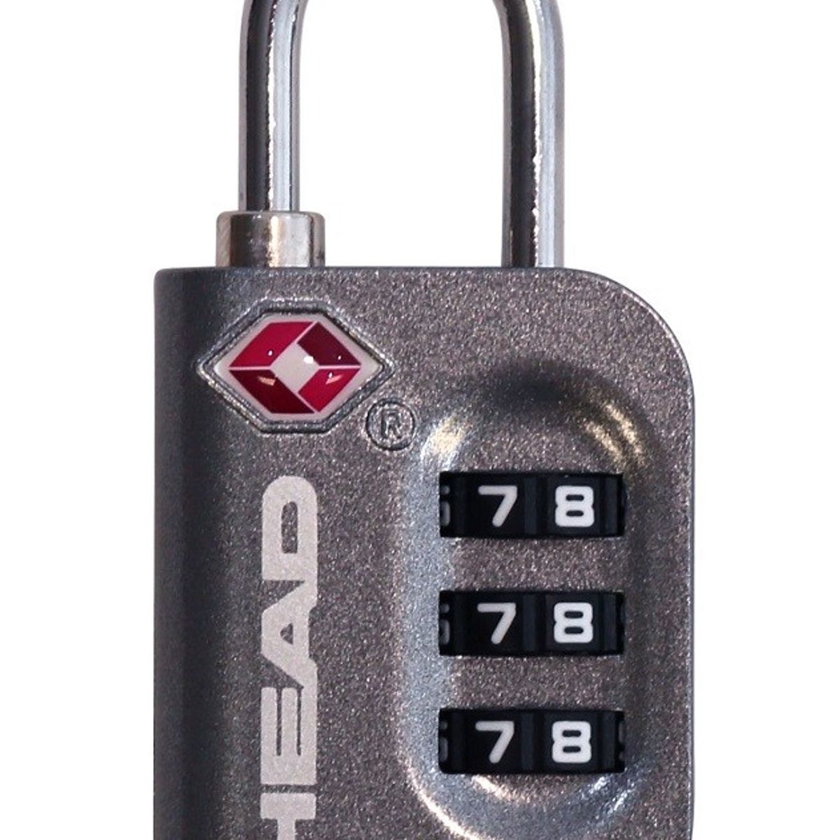 HEAD - Candado Viaje Metálico Tsa Gris Head