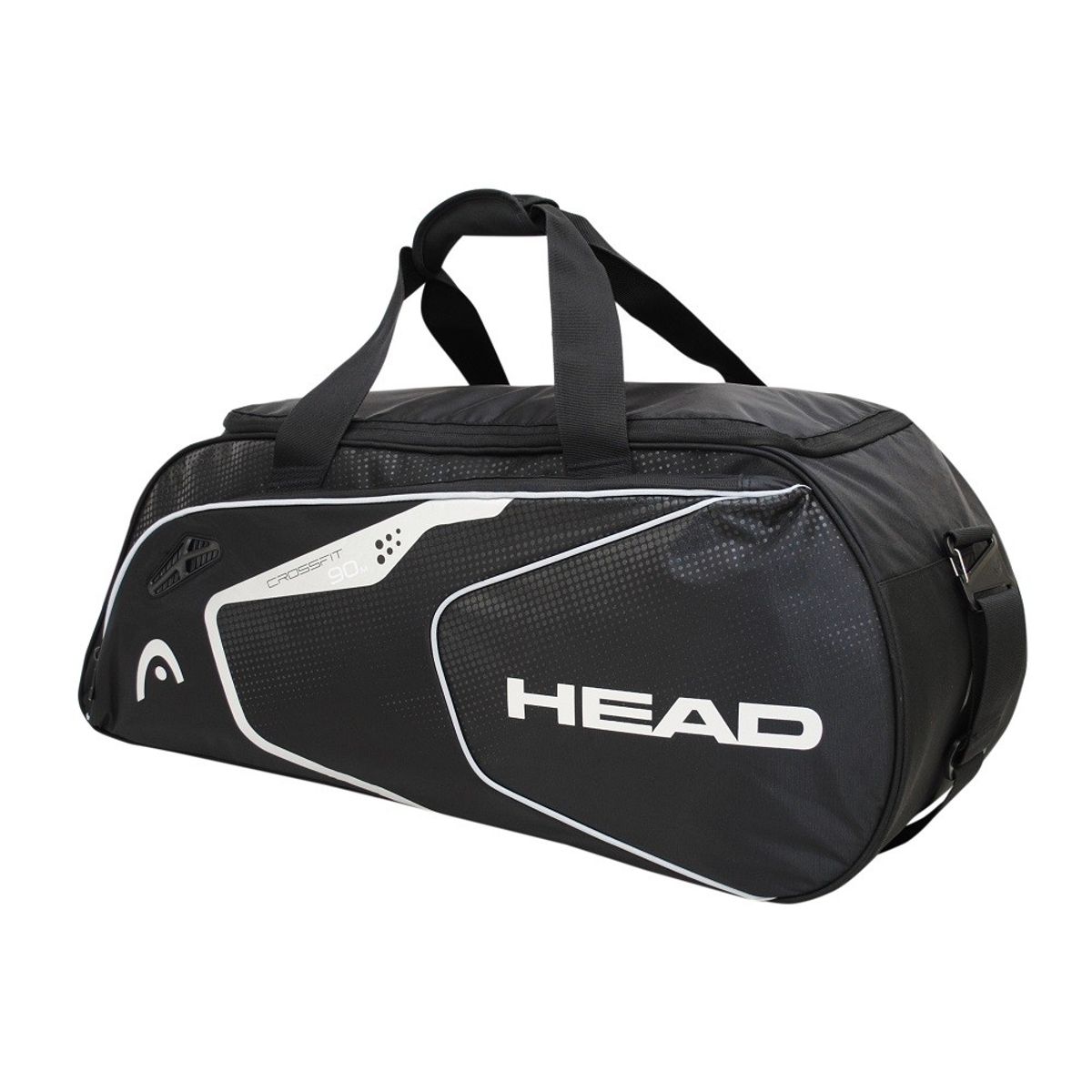 HEAD - Bolso Deportivo Crossfit 90 M Negro Plata Head