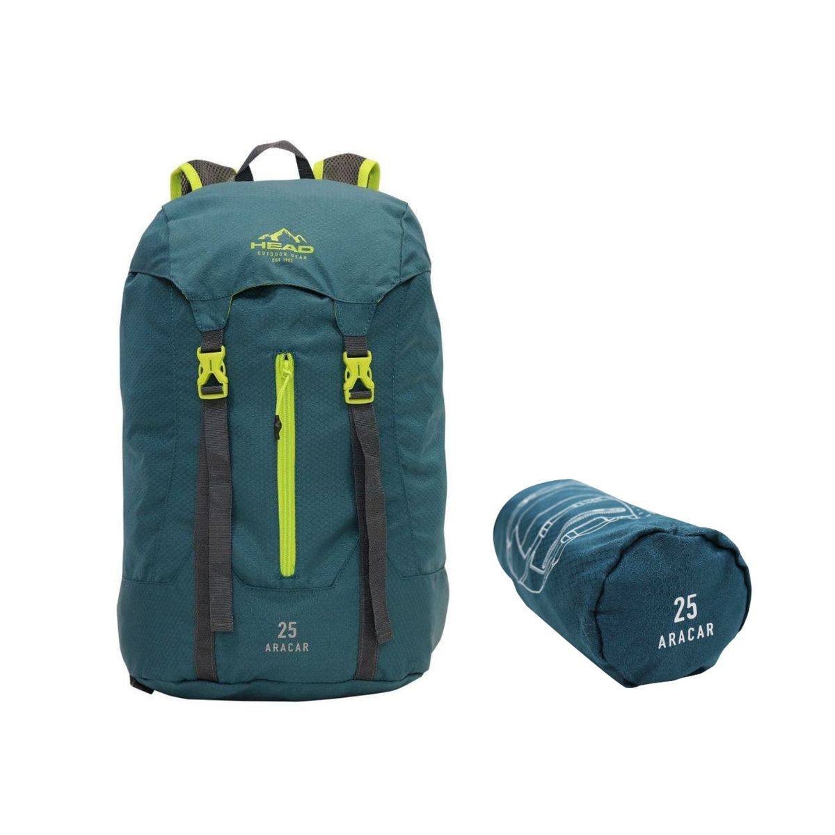 HEAD - Mochila Outdoor Aracar 25 Petroleo Head