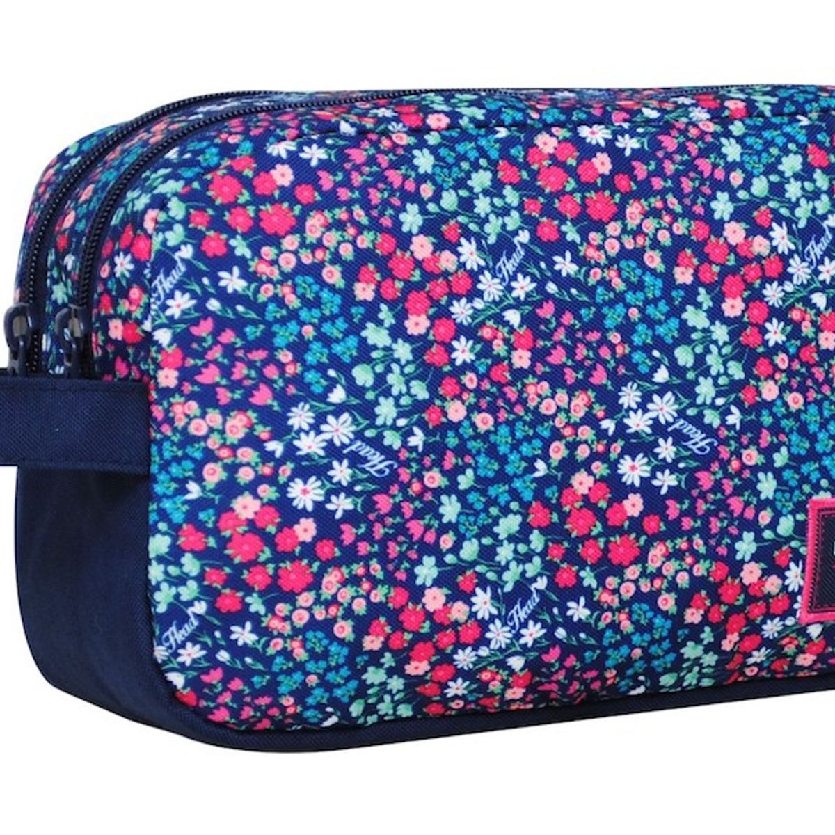 HEAD - Neceser Cosmetiqeuro Polo Azul Florcitas Head   