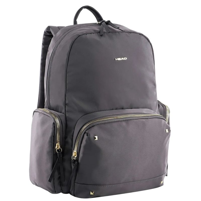 HEAD - Mochila Gold Ejecutiva Tachas Gris Mujer Head