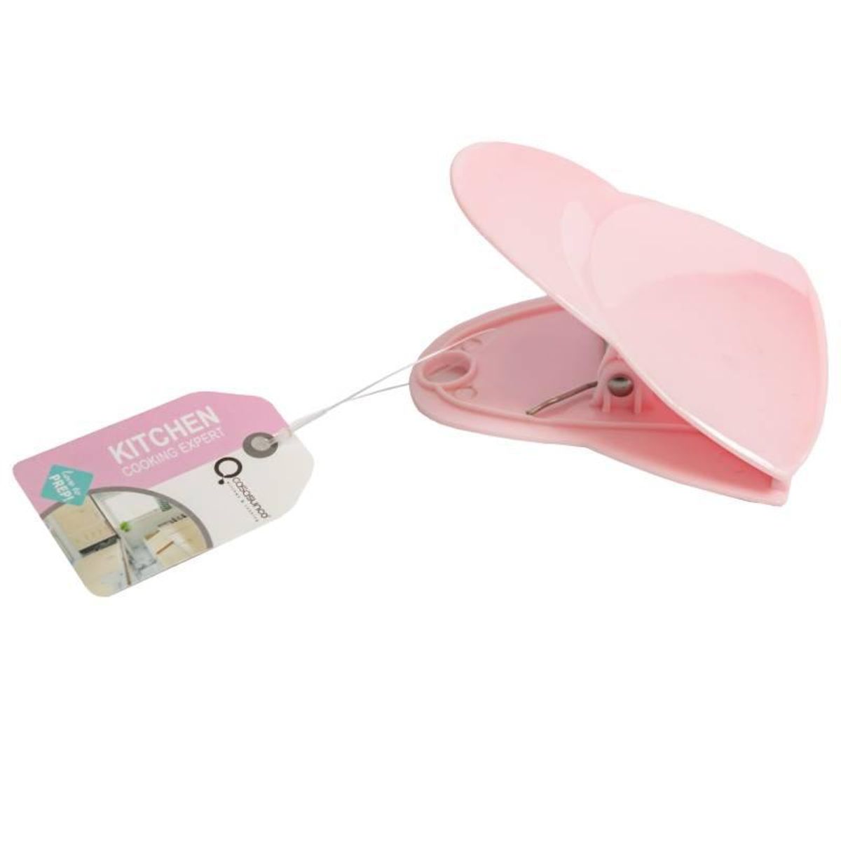 KITCHENWARE - CLIP MAGNETICO PARA REFRIGERADOR ROSADO