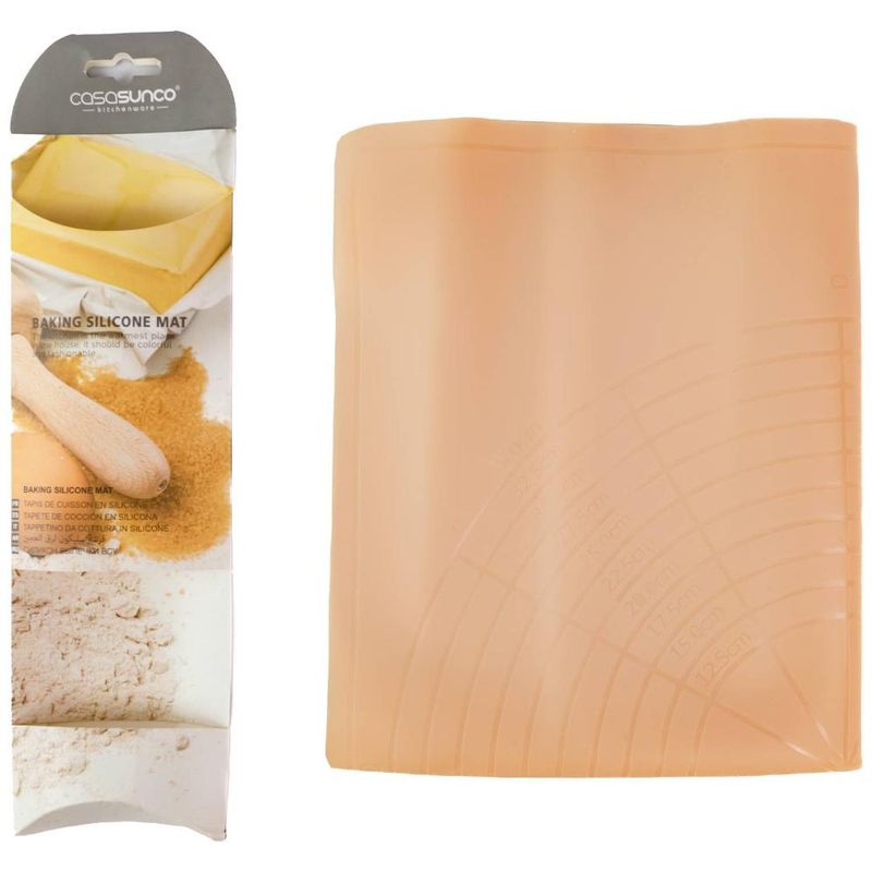 KITCHENWARE - LAMINA DE SILICONA 40 x 50 CMS. PARA HORNEAR ROSADO