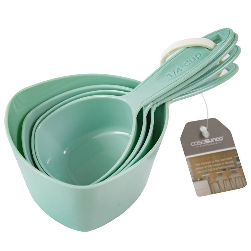 KITCHENWARE - SET 4 TAZAS MEDIDORAS CELESTES