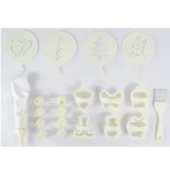 QLUX - SET DE REPOSTERIA 22 PIEZAS