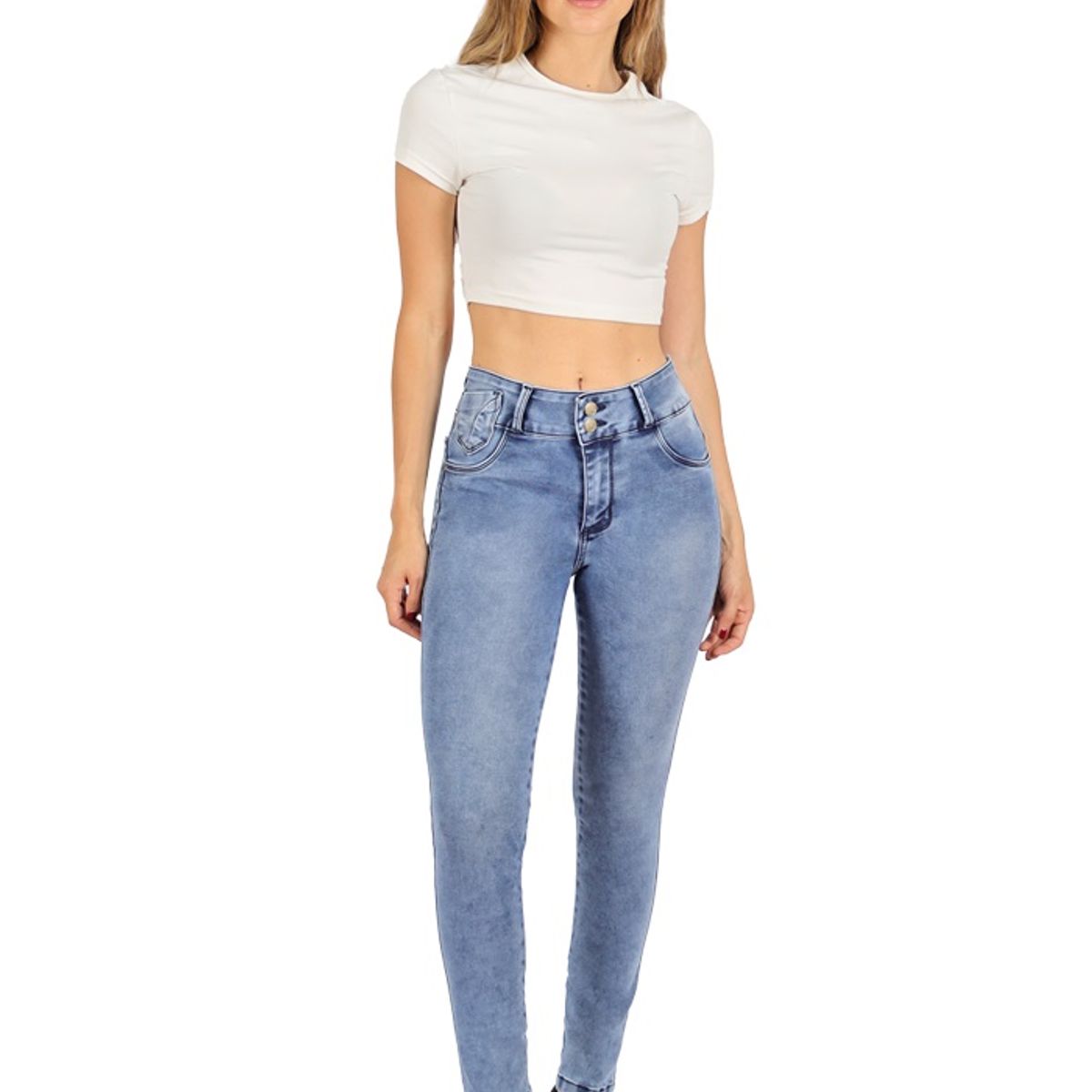 DIVINO JEANS - Jeans Roma II Celeste Divino Jeans