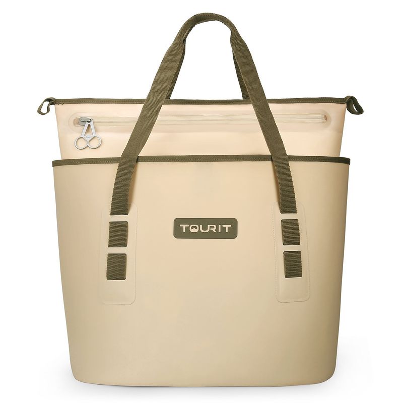 TOURIT - TOURIT Bolso Térmico Voyager Blanco para 20 latas